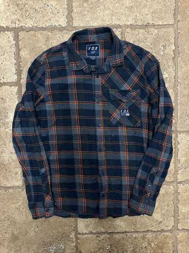 Fox × Fox Racing Fox Racing Drezzy Plaid Flannel L