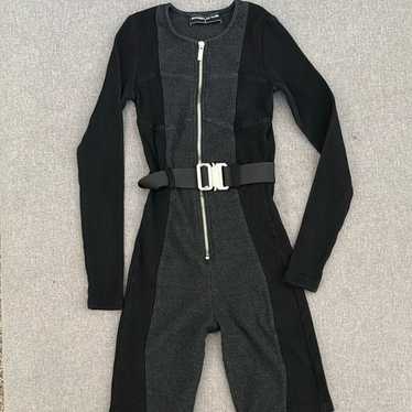 Maniere De Voir RIBBED UNITARD
BLACK jumpsuit - image 1