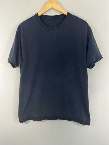 Vintage Sun Faded Navy Distressed Blank Tee