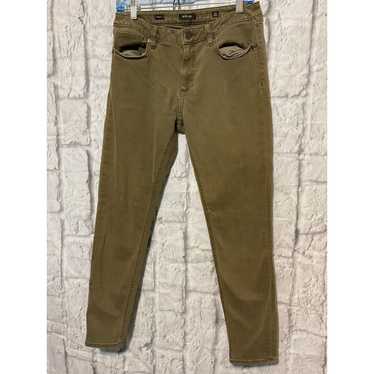 Miss Me Miss Me Skinny Army Green Jean Size 30- 30