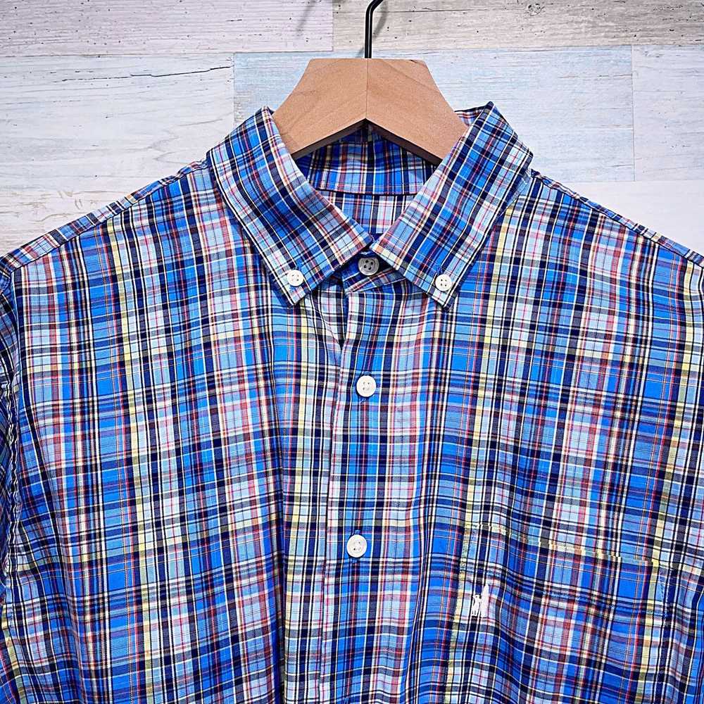 Johnnie O Johnnie O Twill Button Down Shirt Blue … - image 2