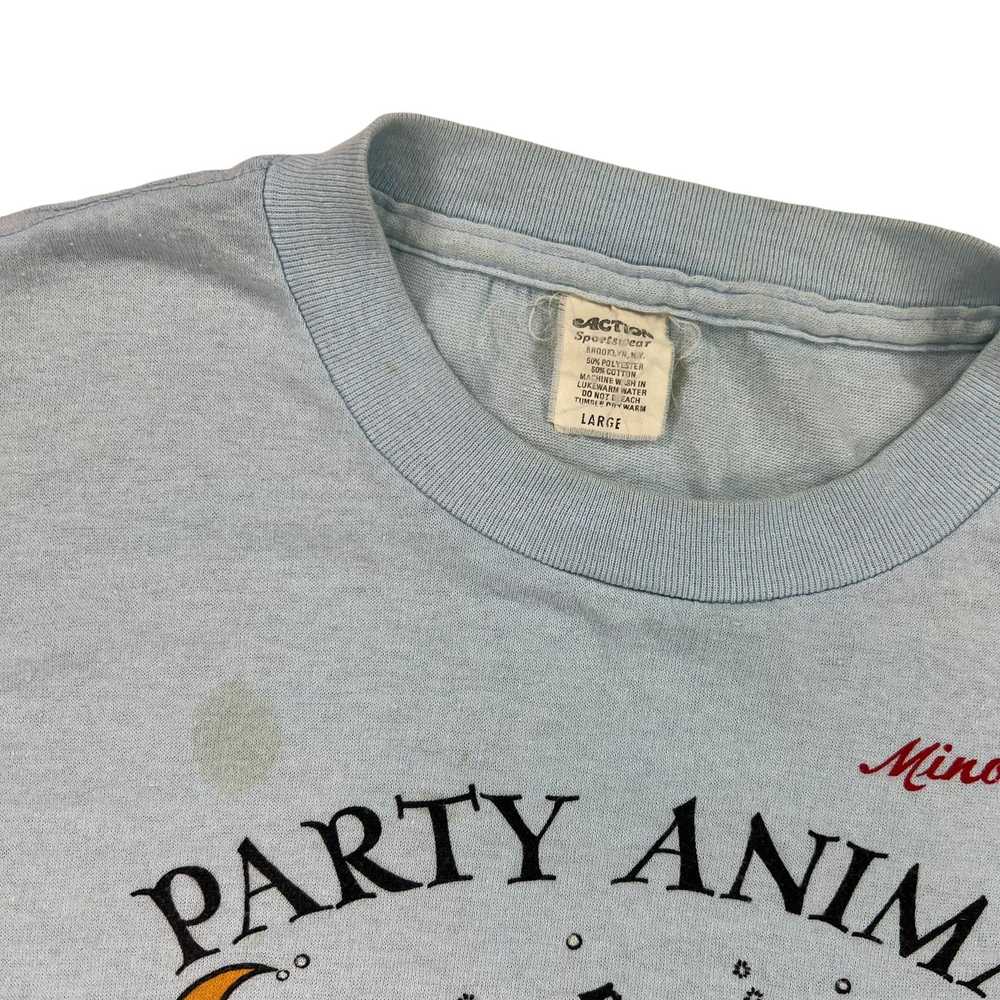 Vintage Vintage 80s Party Animal drink cats beer … - image 6