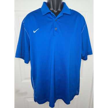 Nike Nike Golf Blue Dri-Fit Golf Polo Shirt XL