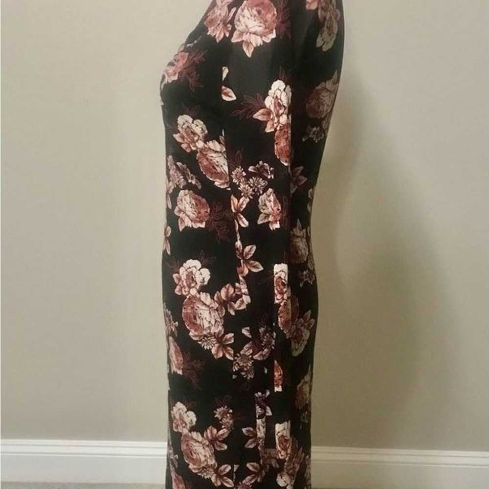 Floral Bodycon turtleneck maxi. - image 7