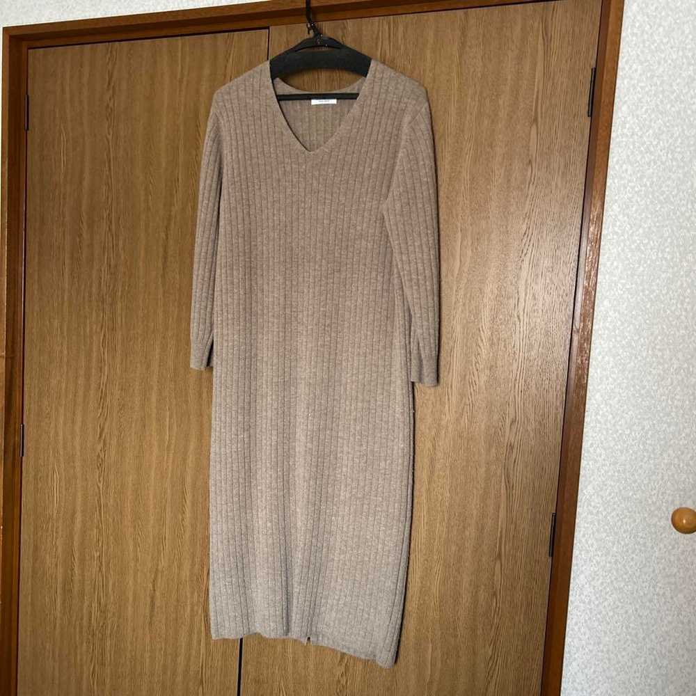 BEAUTY&YOUTH UNITED ARROWS Knit Dress Beige - image 1