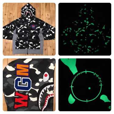 Bape Glow outlet In The Dark Hoodie Camo