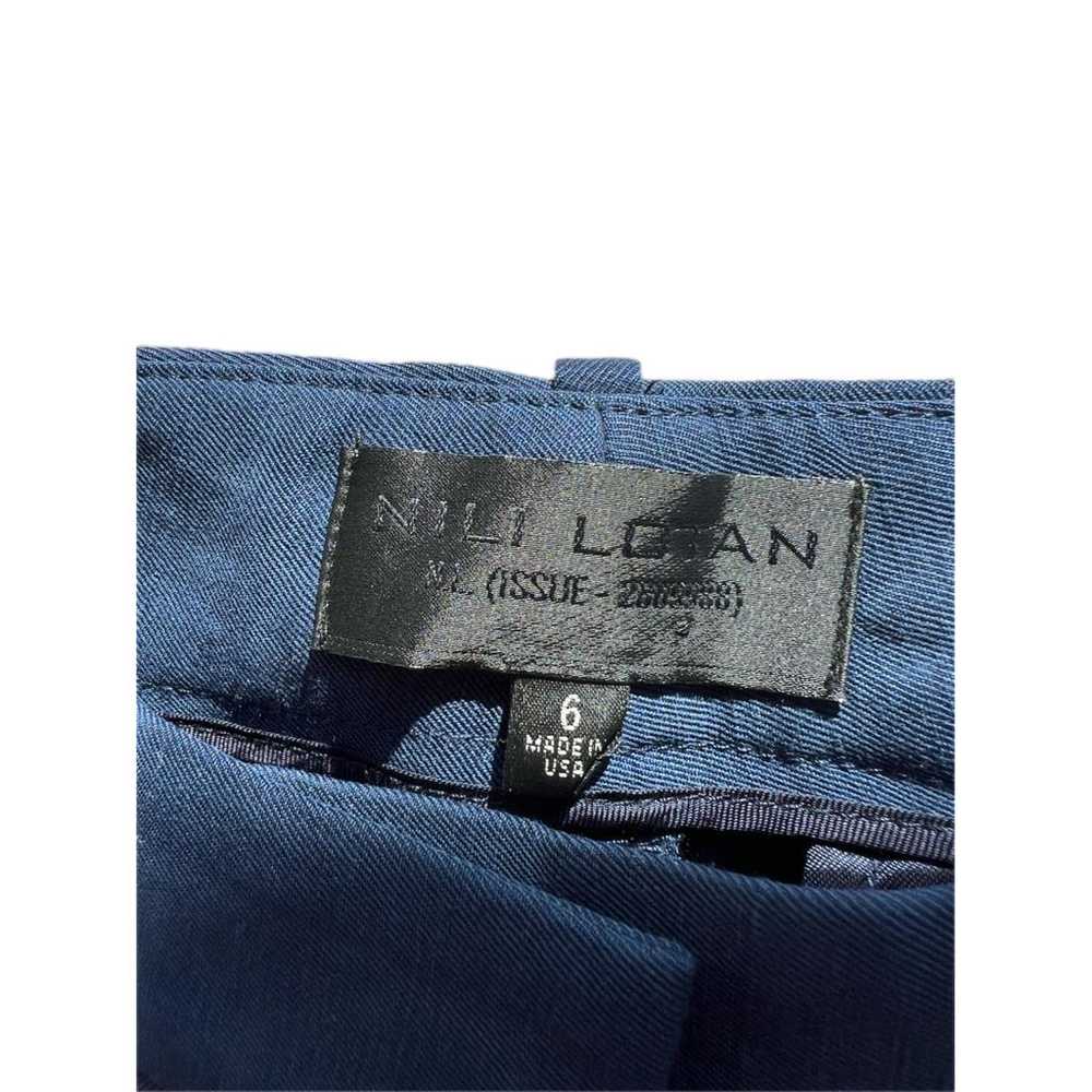 Nili Lotan Linen trousers - image 4