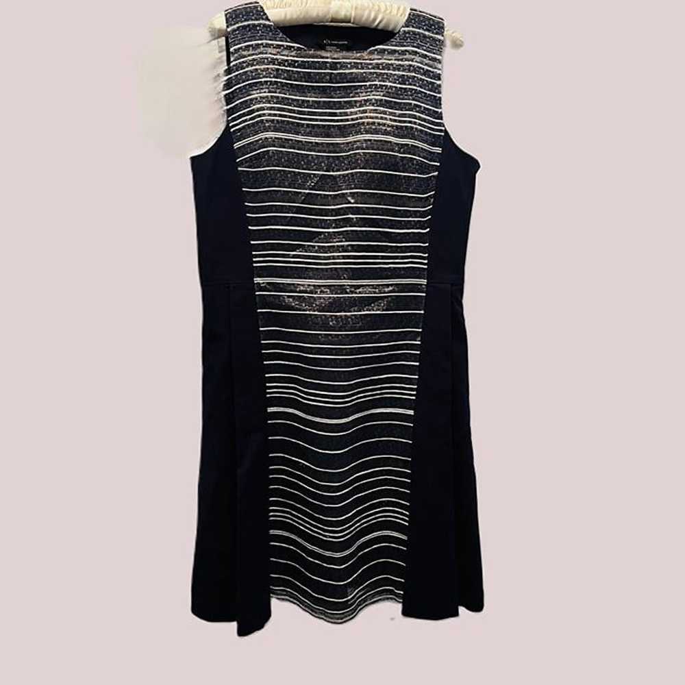 Armani Exchange Sleeveless Dress Lined Side Zippe… - image 1