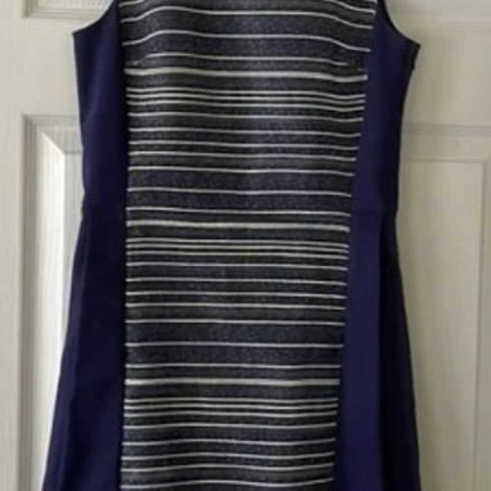 Armani Exchange Sleeveless Dress Lined Side Zippe… - image 2