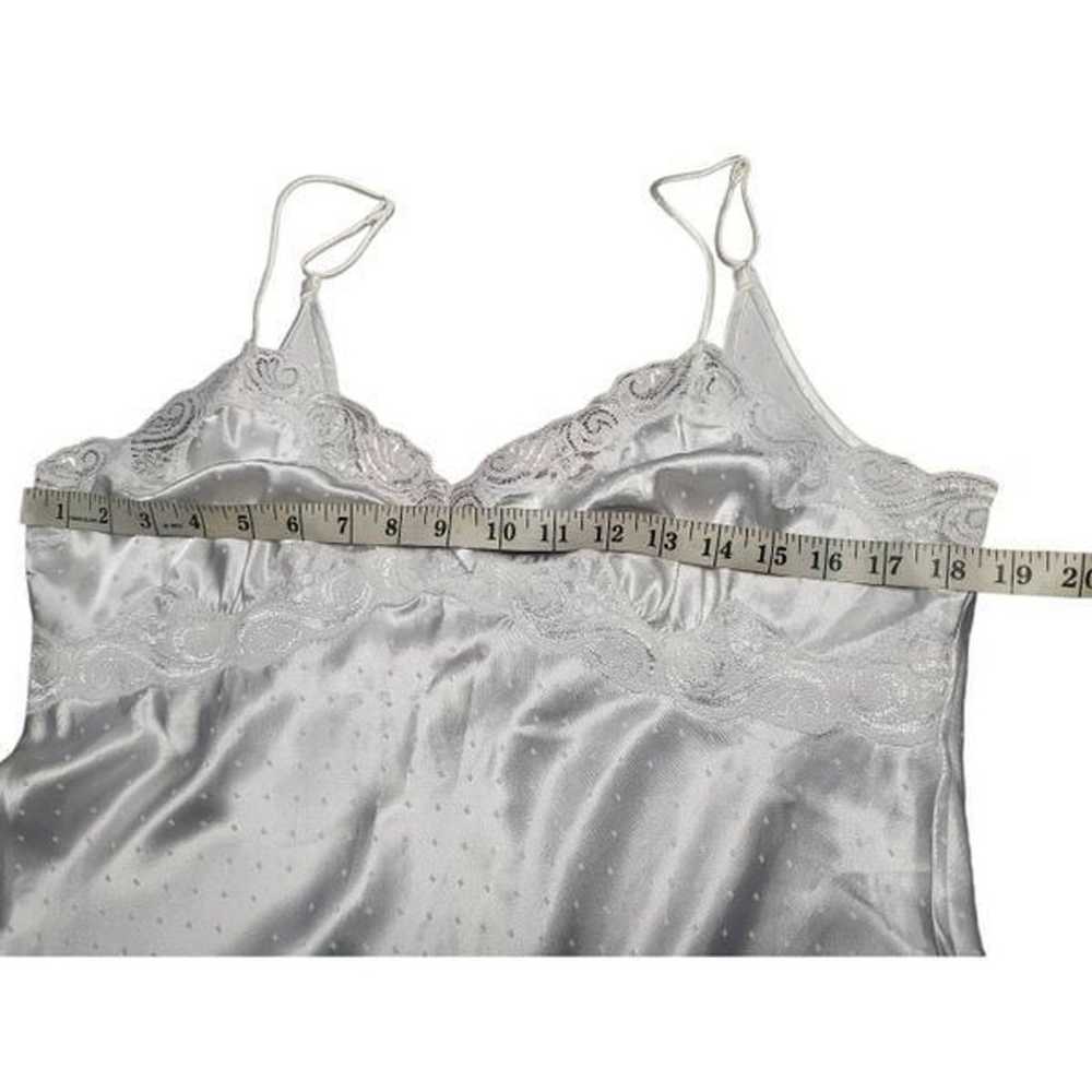 Linea Donatella Womens Large White Satin Lace Tri… - image 9