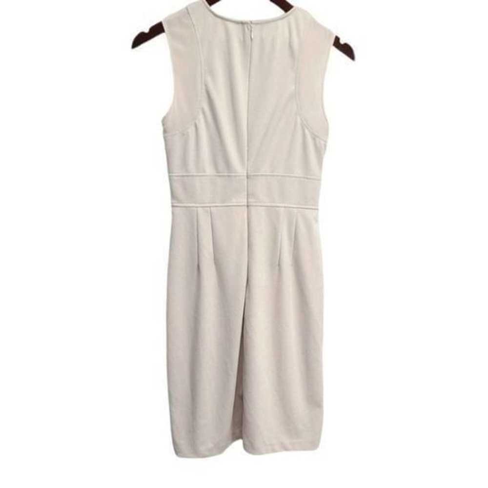 Marc New York Nude Sleeveless Shift Dress Size 6 - image 2