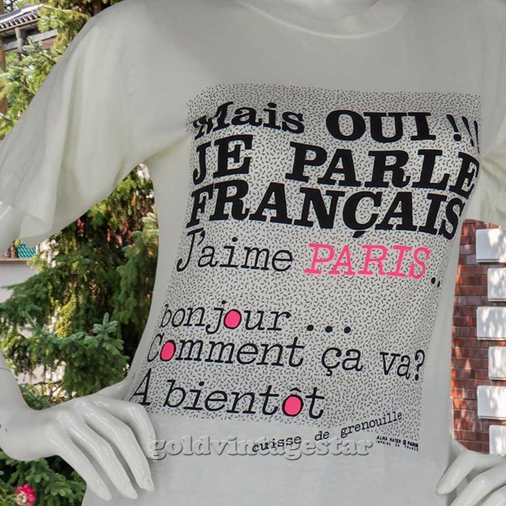 Vintage Vulture Paris Chic Tee French Tourist S - image 1