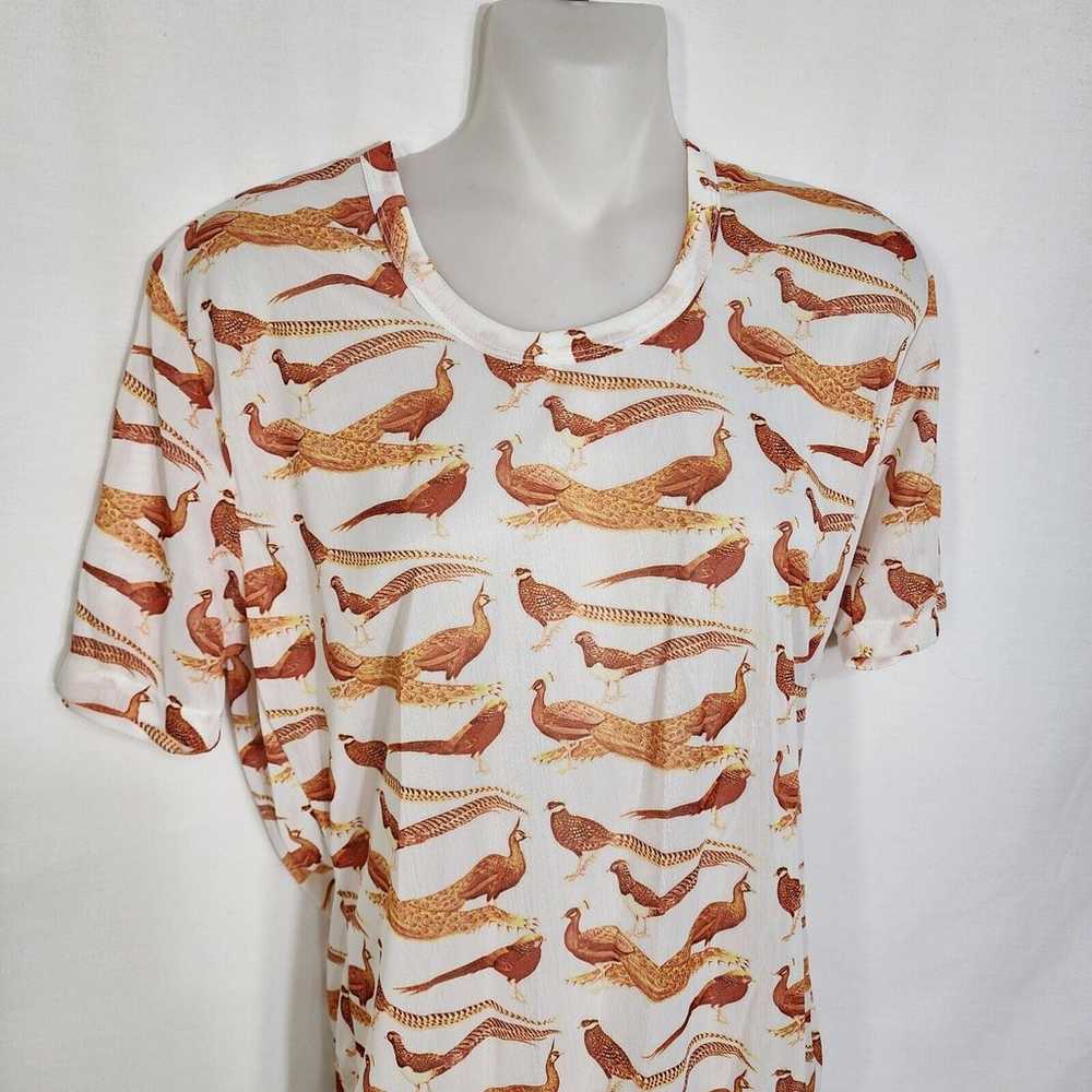 Vtg Nasharr Freres Ltd Womens Top Size Large Doub… - image 3