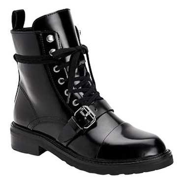 All Saints Patent leather biker boots