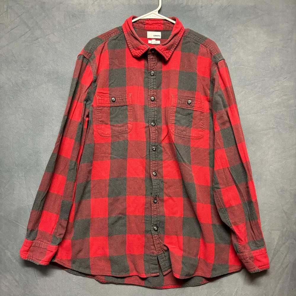 Sonoma Sonoma Woodsman Flannel Modern Fit Soft Me… - image 1