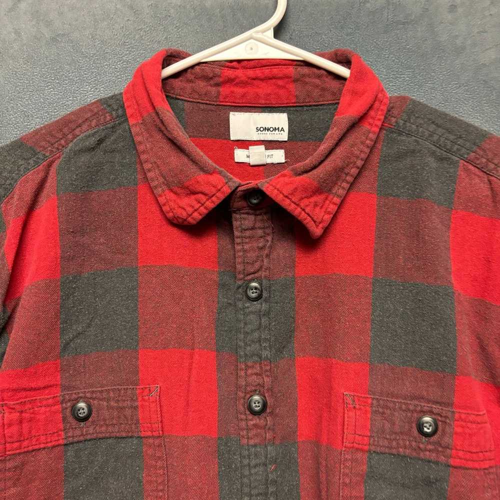 Sonoma Sonoma Woodsman Flannel Modern Fit Soft Me… - image 5