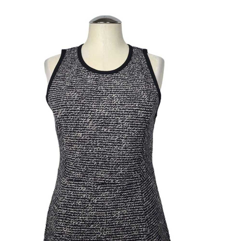 J. Crew Factory Tweed Sleeveless Wool Blend Back … - image 2