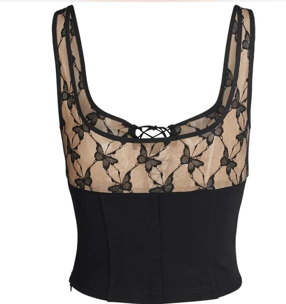 Freedom Rave Wear I.AM.GIA Butterfly corset lace … - image 3