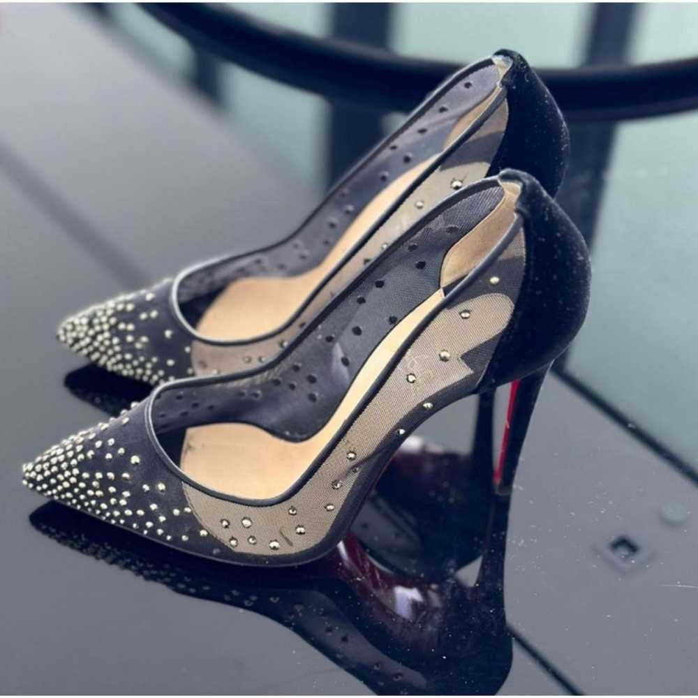 Christian Louboutin So Kate glitter heels - image 2