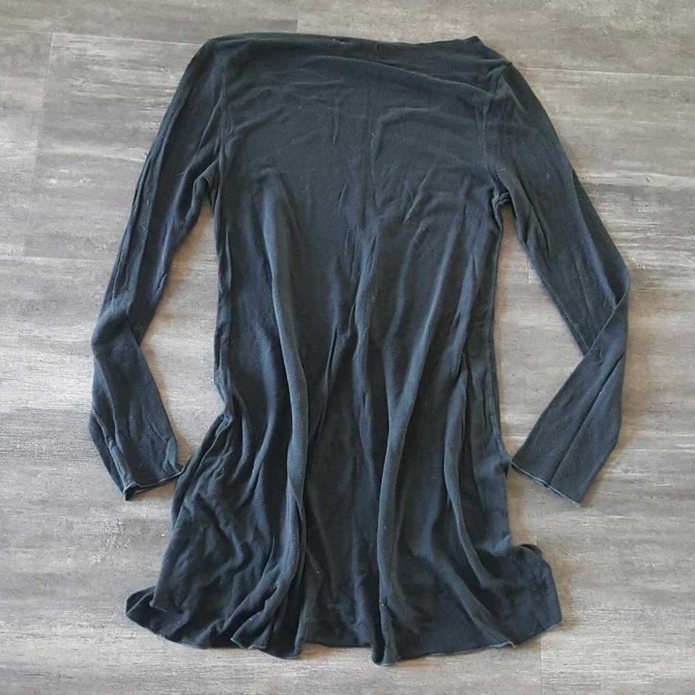 Black Loose Melville Long Sleeve Midi - image 2