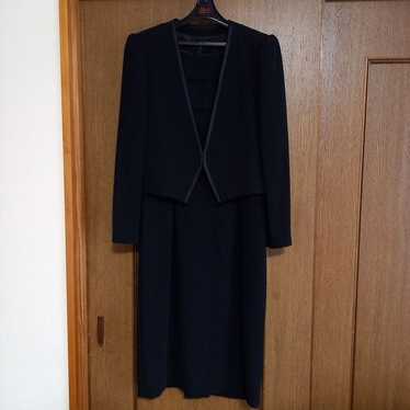 Black formal M size jacket dress - image 1