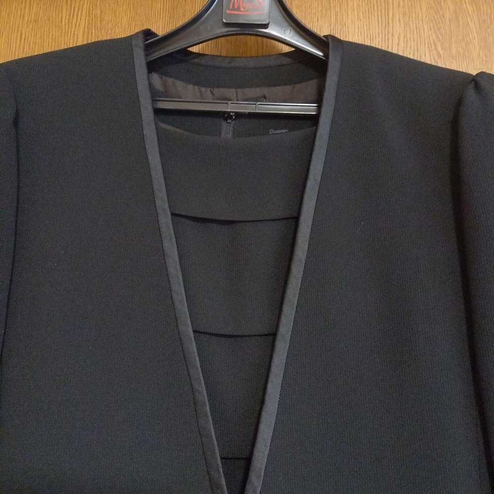 Black formal M size jacket dress - image 2