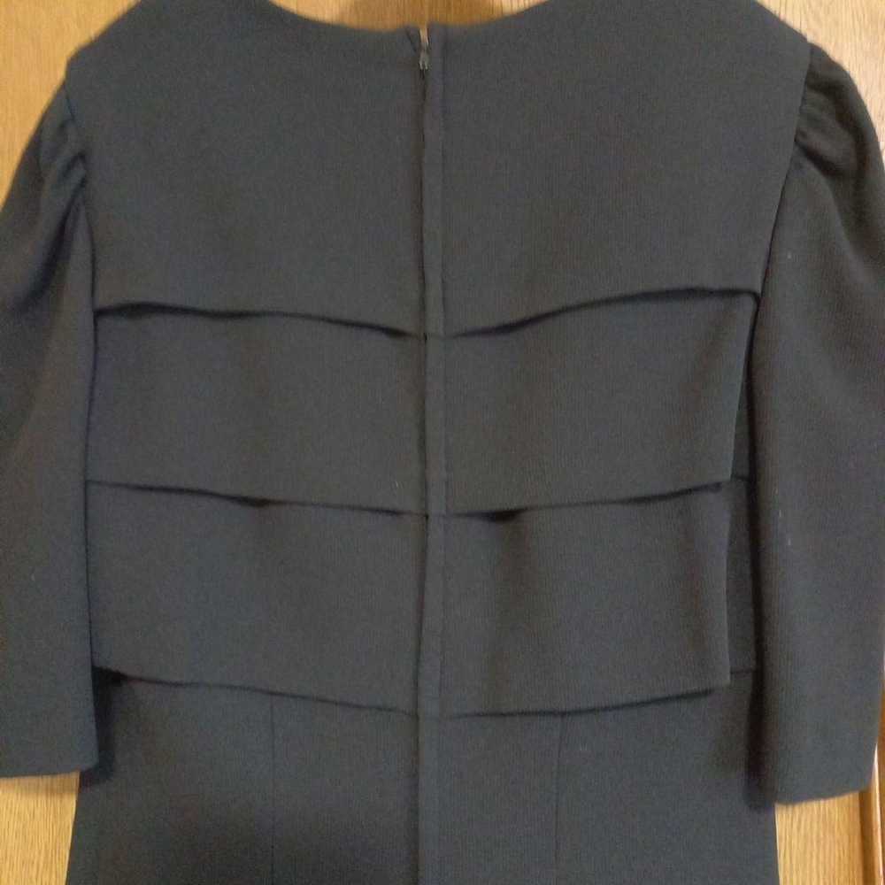 Black formal M size jacket dress - image 8