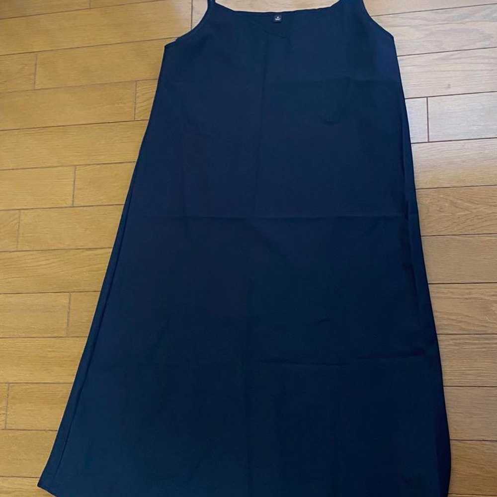 INDIVI Navy V-Neck Knit Dress Size 38 - image 5