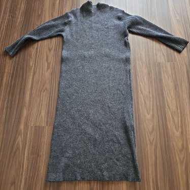 URBAN RESEARCH DOORS Knit Long Dress Gray