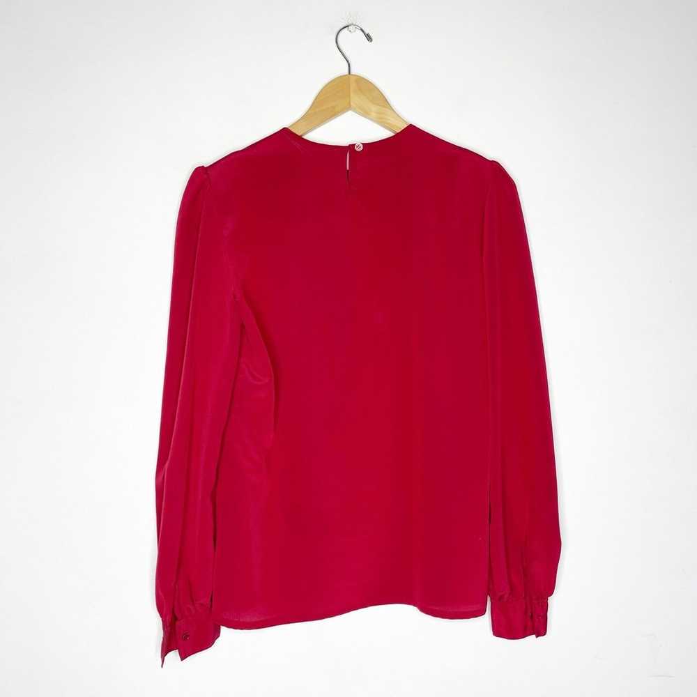 Christian Dior Long Sleeve Blouse Size 6 - image 2