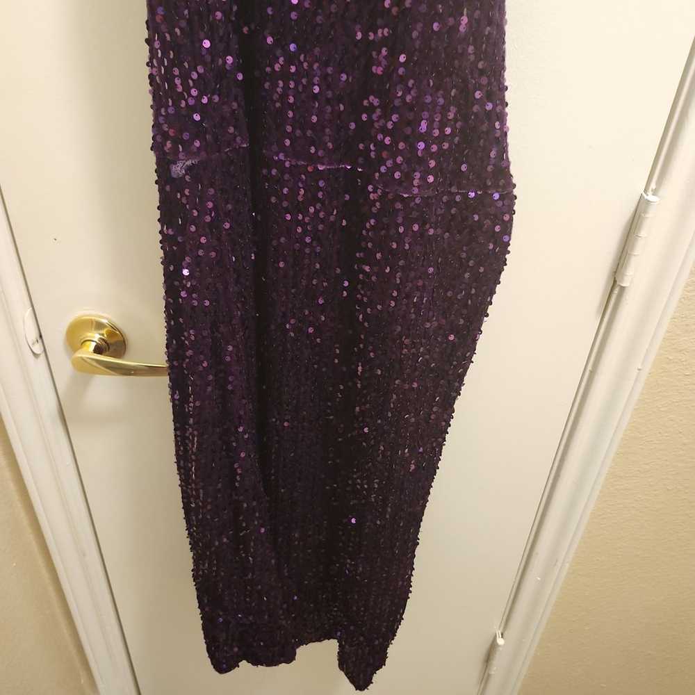 Sequin formal/ Ball Gown Dress - image 3