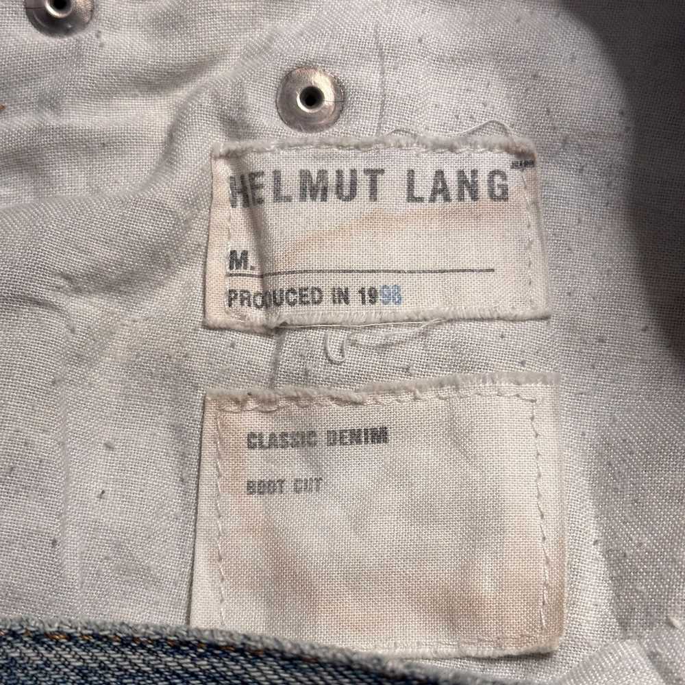 Helmut Lang 1998 Classic Boot Cut Denim - image 9