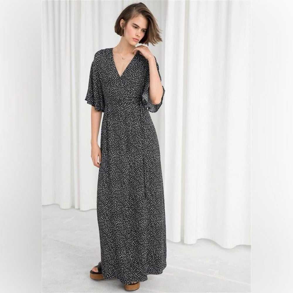 & Other Stories Women’s 4 Kimono Maxi Wrap Dress - image 2