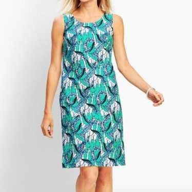 Talbots Giraffe Print Shift Dress