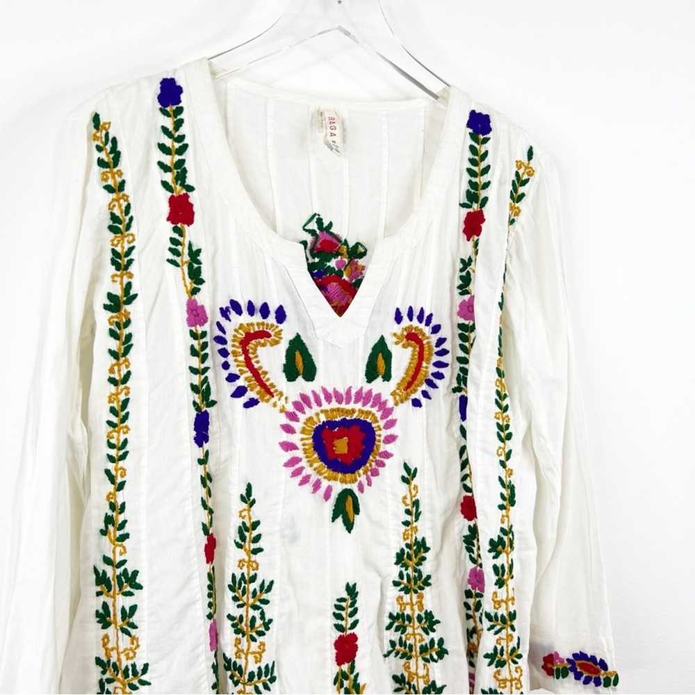 RAGA The Barbra Floral Embroidered Mini Dress M W… - image 4