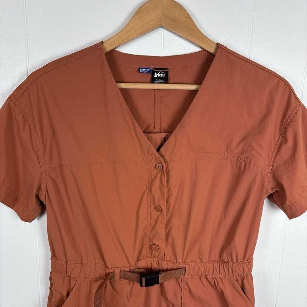 Rei Co-Op Sahara Dress UPF 50 Sun Protection Rust… - image 3