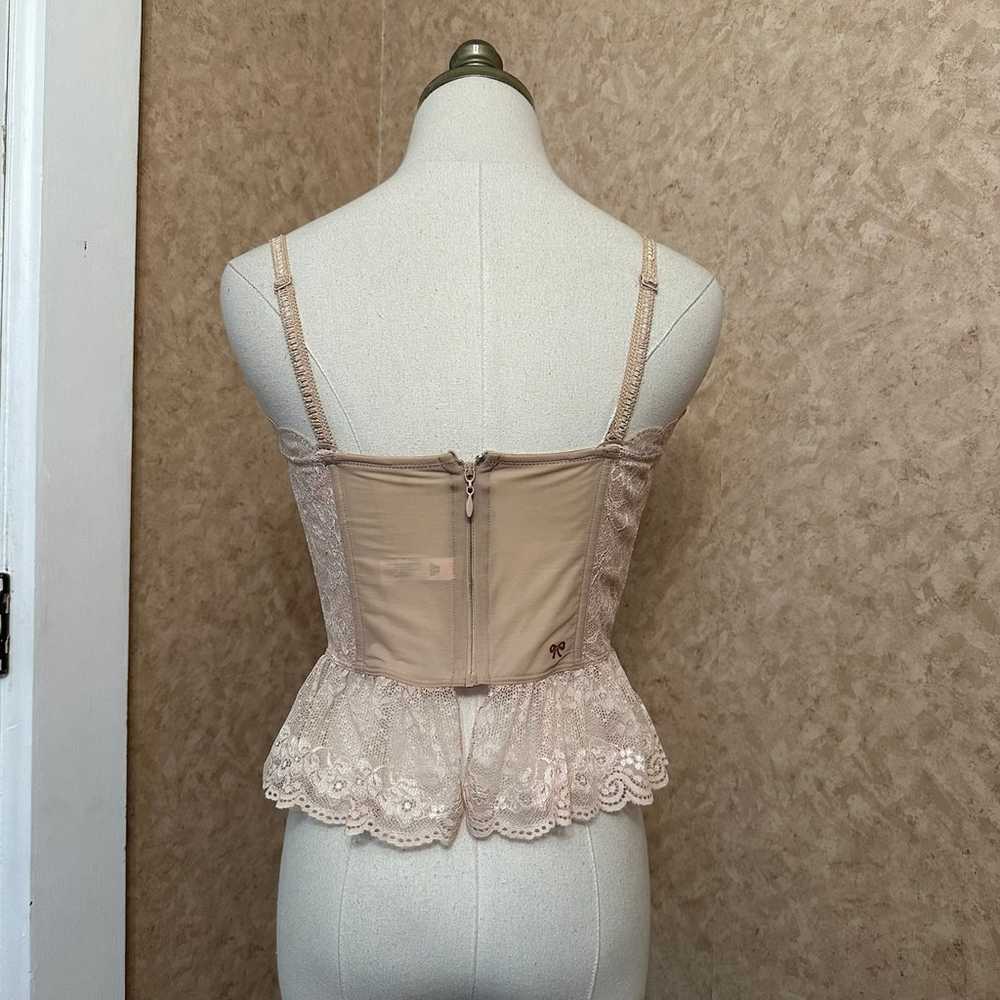 Rare Vintage Victoria’s Secret pink cream butterf… - image 3