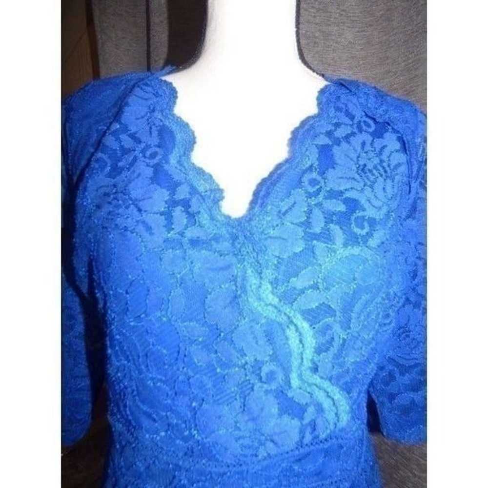 Thalia Sodi Lace Sheath Dress, Lazulite - image 4