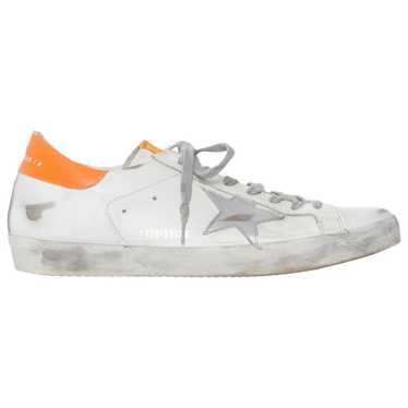 Golden Goose Superstar leather low trainers