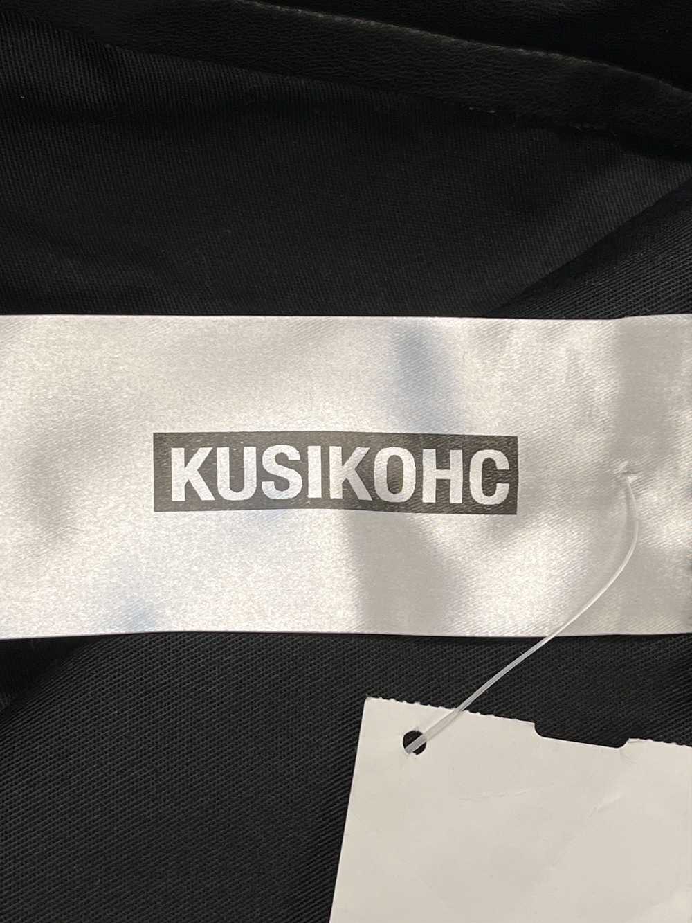 Kusikohc Panelled Faux Leather Pants - image 3