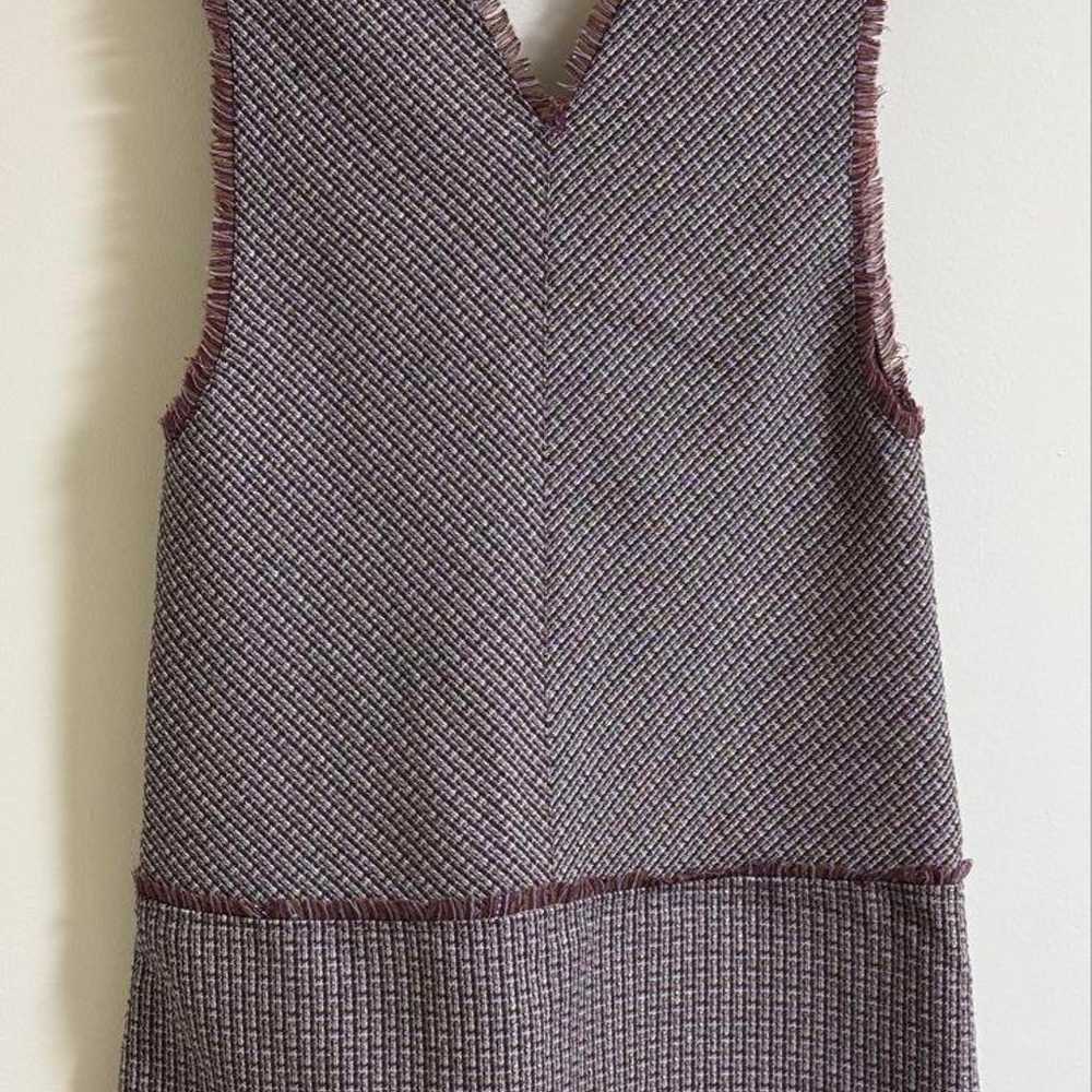 Tweed V-Neck Sleeveless Dress 【 Ray BEAMS 】 - image 4