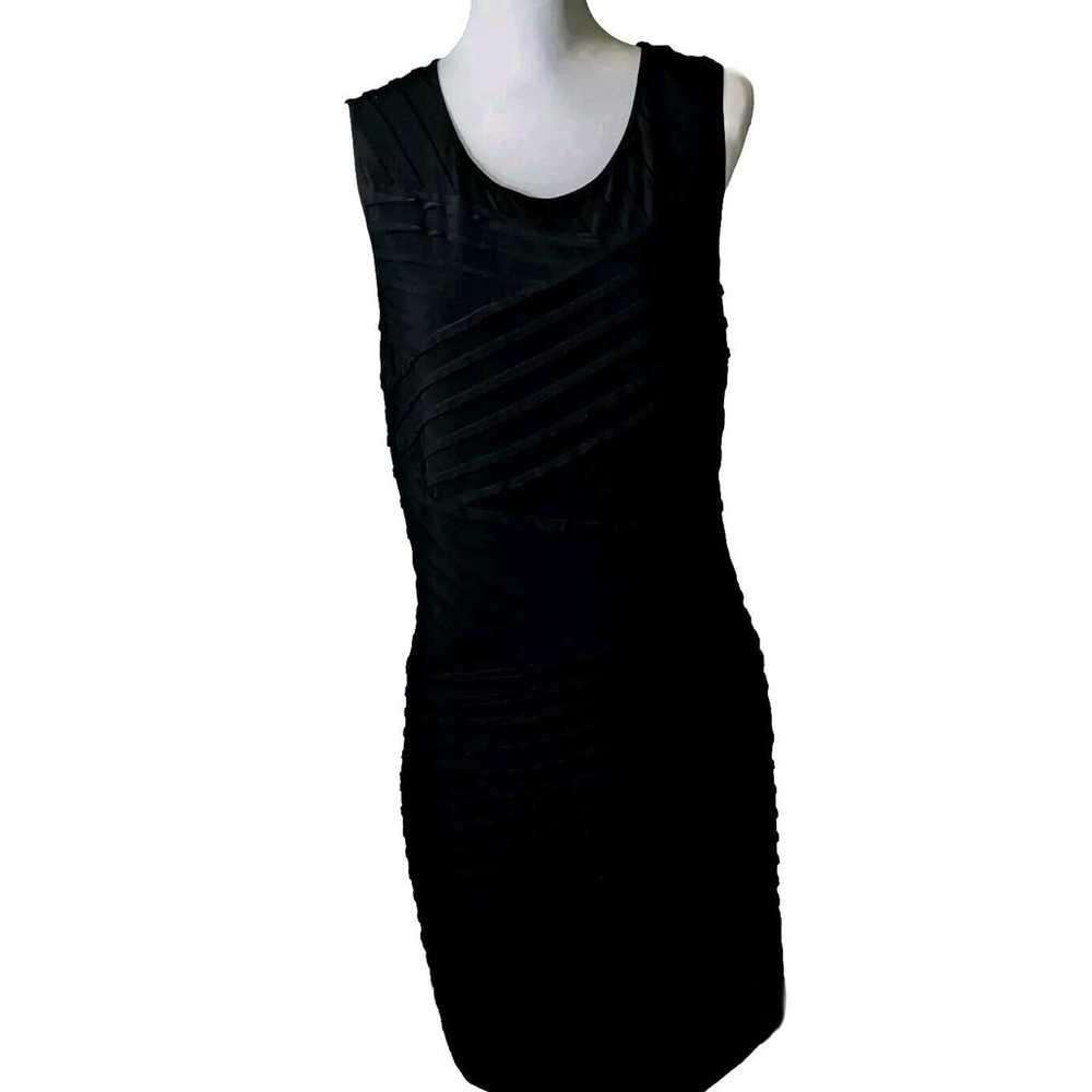 Calvin Klein Women’s Sleeveless Black Stretch Tuc… - image 1