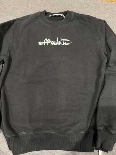 Off-White × Virgil Abloh Off-white script crewneck