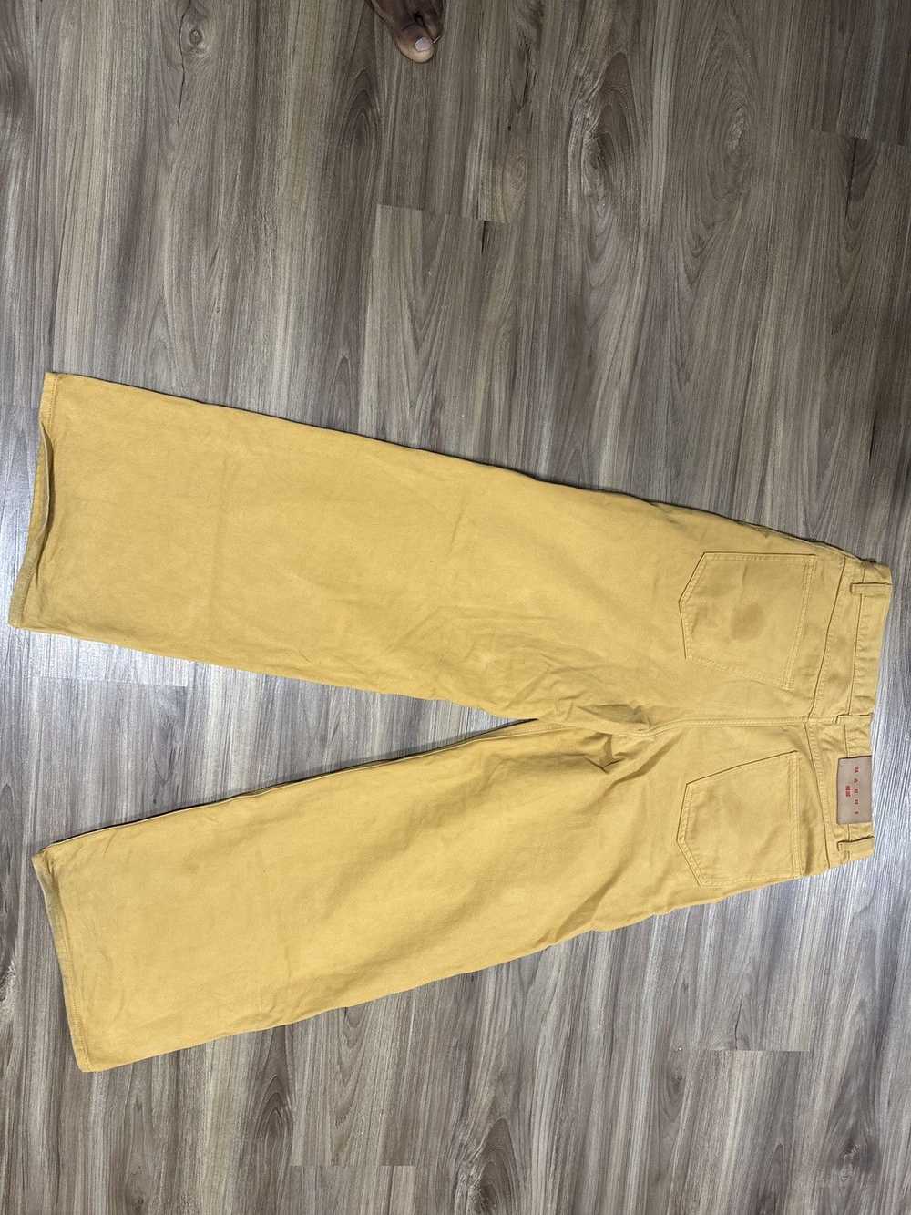 Marni MARNI Women Jeans Wide Leg Mustard Yellow - image 2