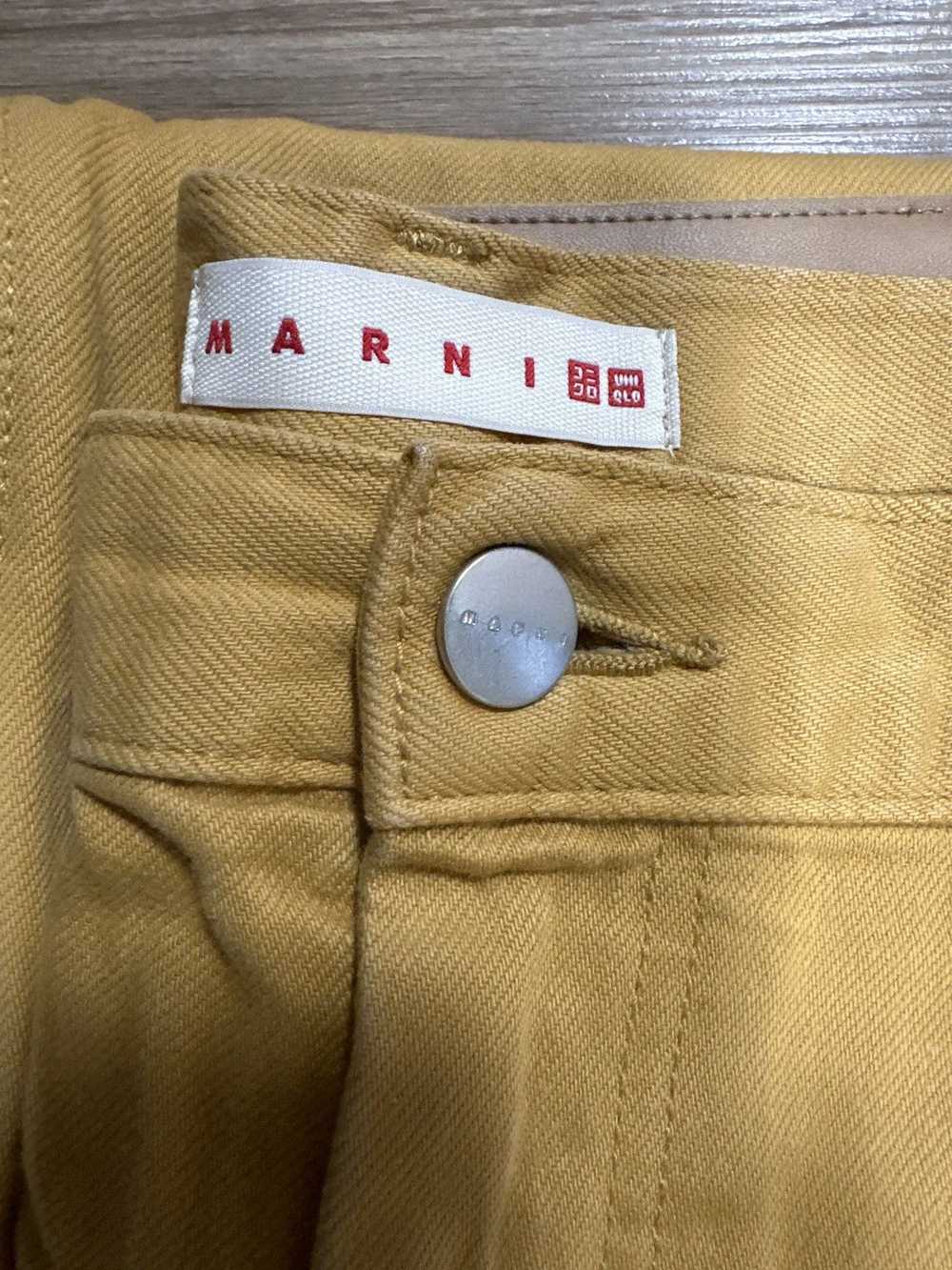 Marni MARNI Women Jeans Wide Leg Mustard Yellow - image 3