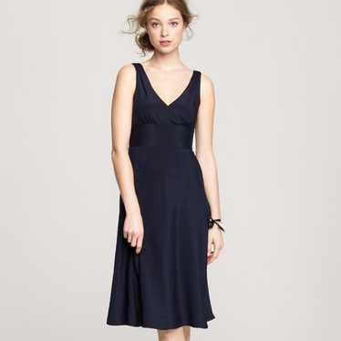 J. Crew Sophia dress in silk tricotine