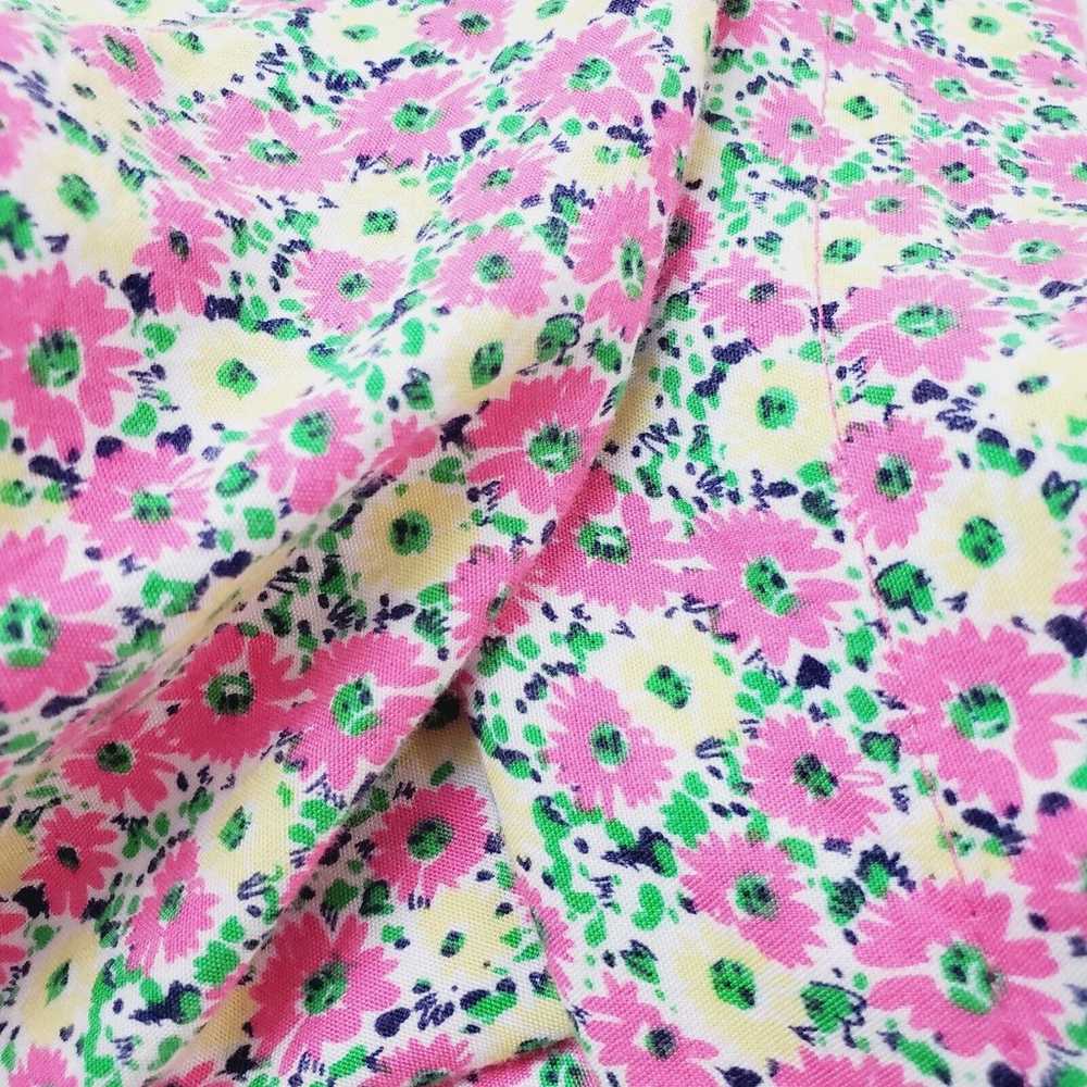 Lilly Pulitzer Dress Womens M Pink Floral Pockets… - image 12