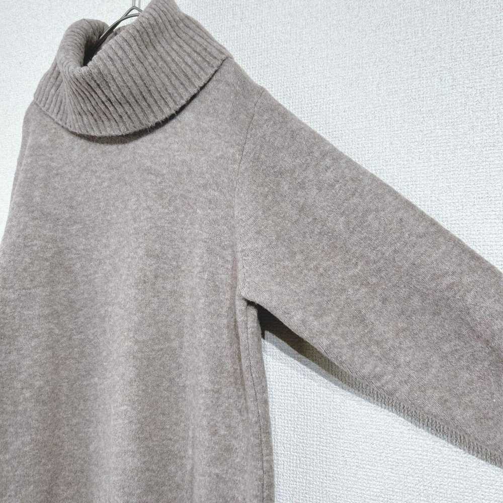 UNIQLO Long Knit Dress Turtle Neck Fall/Winter M - image 5