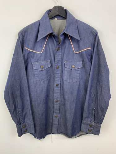 Denim Jacket × Levi's Vintage Denim Shirt 1990s We