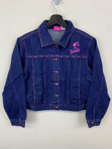 Denim Jacket × Levi's Vintage 1990s Barbie Pink R… - image 1